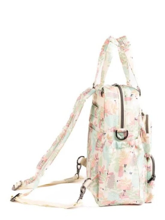 Lug Legacy Collection Mini Puddle Jumper Convertible Tote Bag Flamingo Foliage main image 7